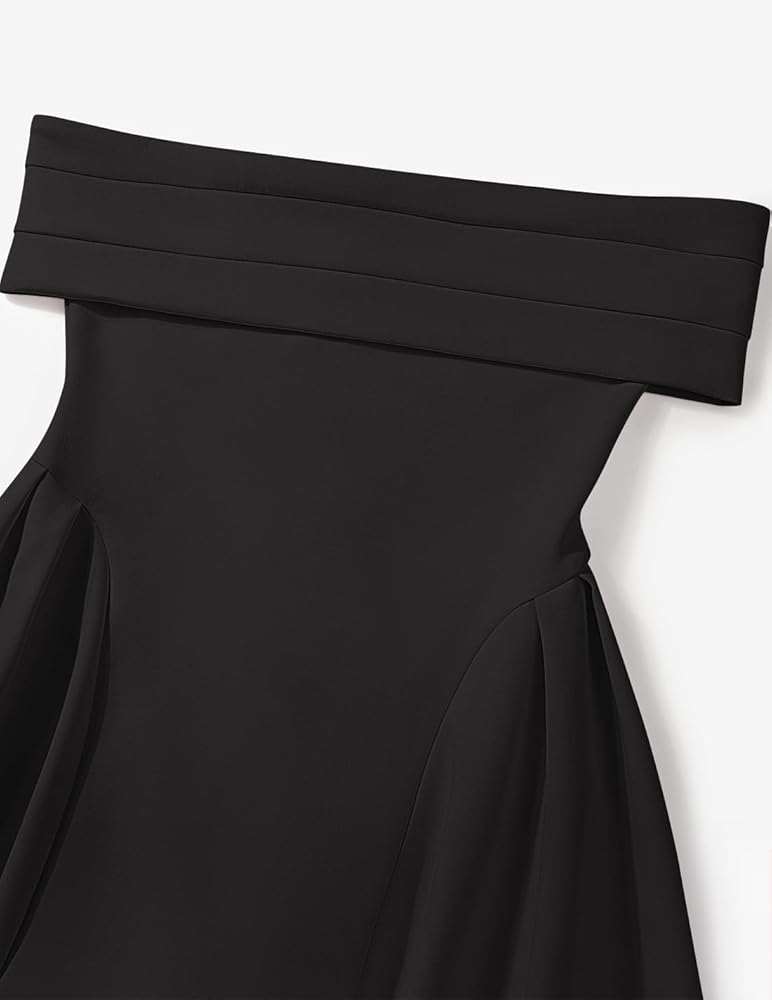 ZESICA Cocktail Dresses for Women's Elegant Off Shoulder